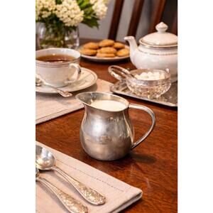 F.B. Rogers USA 1960s Silverplate Creamer Pitcher, 2x4”